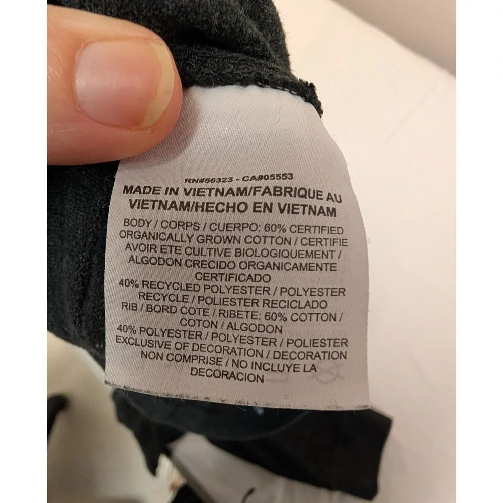 Nike Sportswear Charcoal Heather Jogger Sweatpants Women's Small Just Do It Logo